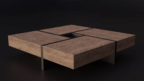 Modern Coffee Table Design | CGTrader