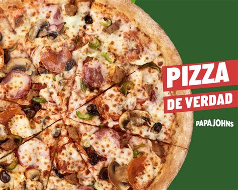 Papa Johns Pizza Xola Menú A Domicilio【menú Y Precios】ciudad De México Uber Eats