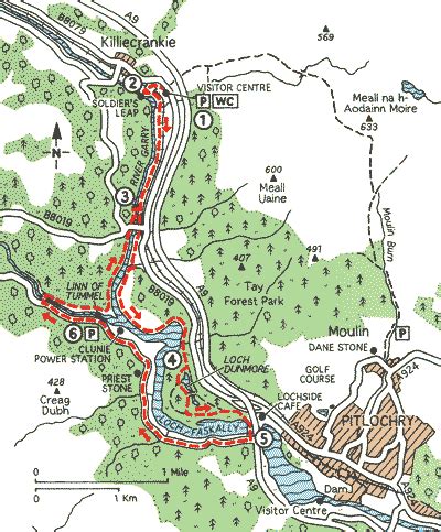 The Braes o' Killiecrankie - Walks - The AA