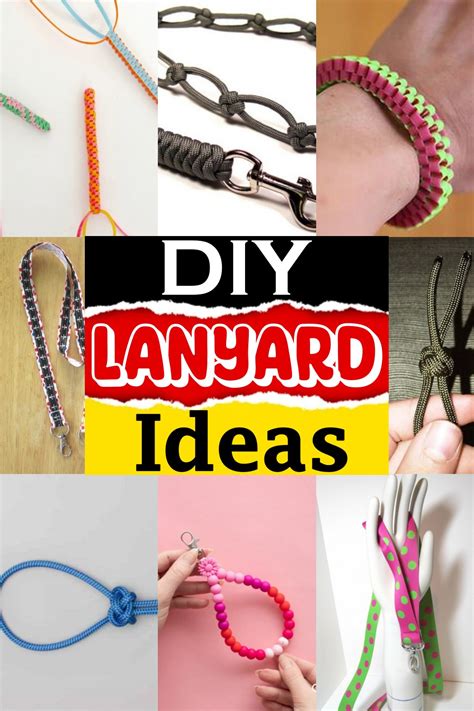 18 Creative And Fun Diy Lanyard Ideas Diyncrafty