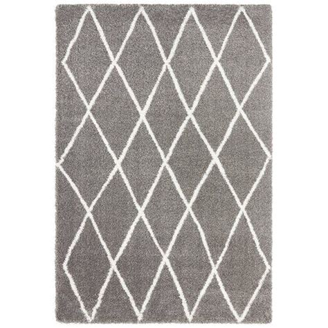 Shaggy Teppich Abbeville In Grau Creme Elle Decor Rug Size 290x200cm