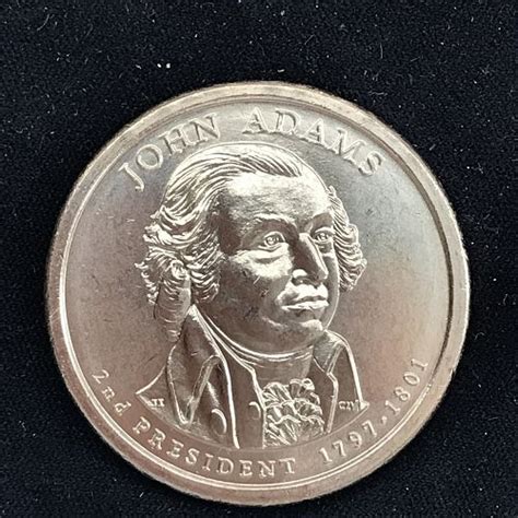 P Uncirculated Presidential Dollar Coin John Adams