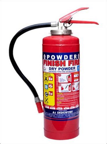 Mild Steel Fire Extinguishers Dcp Cartridge Type For Industrial Use Discharge Range 4 Miter At