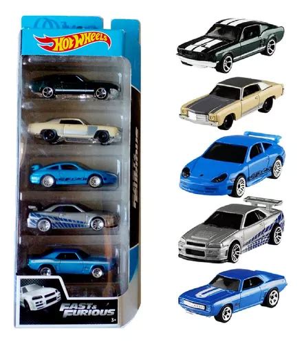 Hot Wheels Cinco Pack Rapido Y Furioso Envío gratis