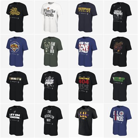 Nike 2023 NBA Playoffs T-Shirts Released