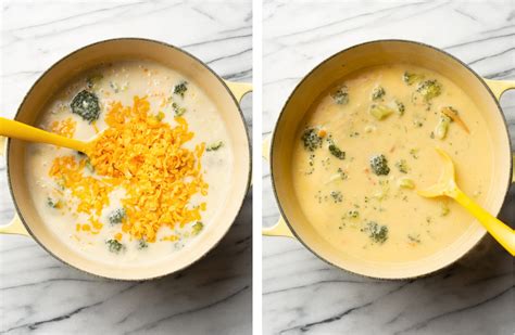 Easy Broccoli Cheddar Soup • Salt And Lavender