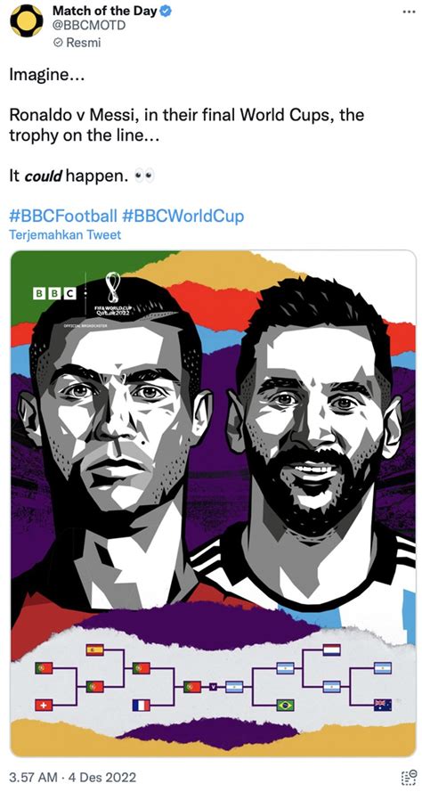 kandas impian netizen ronaldo  messi  final piala dunia