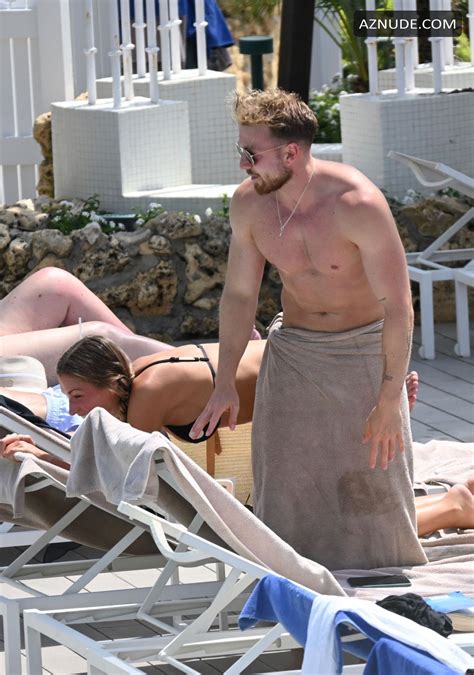 Zara McDermott Shows Off Her Sensational Bikini Body As She Chills In A Hotel Pool In Marbella