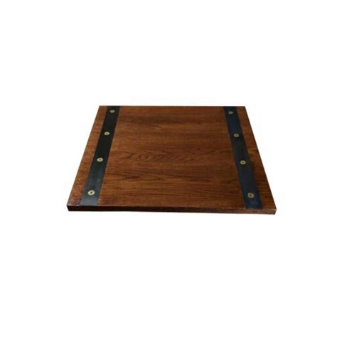 Metal Inlay Wood Table Tops - Table Tops | Cafe Tables Inc