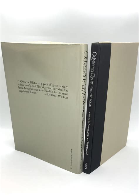 Odysseus Elytis Selected Poems First Edition By Odysseus Elytis