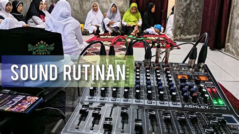 Sound Pengajian Rutin Ibu Ibu Muslimat Spek Minimal Lancar Youtube