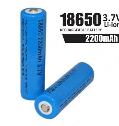 18650 3 7v Rechargeable Li Ion Battery Cell 2200 Mah Energy 8 14wh