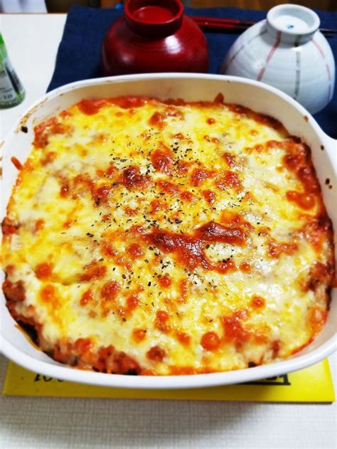 ナスのミートソースグラタン風 By Tlkitchen 【クックパッド】 簡単おいしいみんなのレシピが396万品