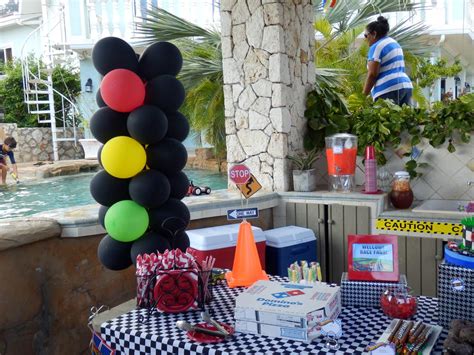 Hot Wheels Birthday Party Ideas Photo 10 Of 28 Catch My Party