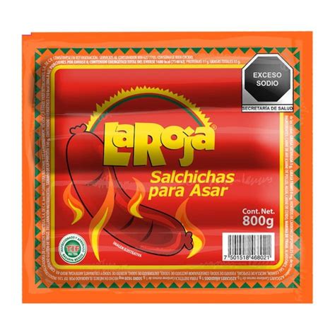 Salchicha Para Asar La Roja 800 G Walmart