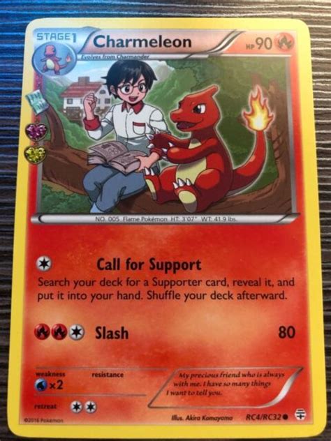 Pokemon Tcg Xy Generations Charmeleon Rc Rc Common Ebay