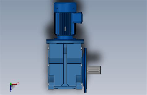 Kf157法兰轴伸式安装螺旋锥齿轮减速机 Kf157 Yv11 6p 9242 M1 0° A 4968solidworks 2020