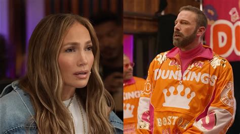 Jennifer Lopez And Ben Affleck Dunkin Donuts Super Bowl Commercial