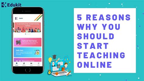 5 Reasons Why You Should Start Teaching Online Now Covid 19 Edukit