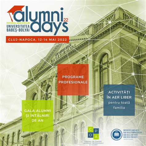 Universitatea Babe Bolyai Organizeaz Cea De A Doua Edi Ie A Festivalului Zilele Alumni