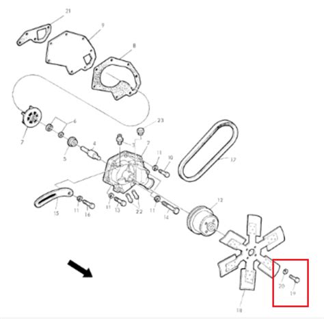 2130 Water Pump Removal Green Tractor Talk