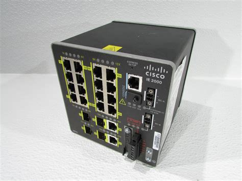 Cisco Ie2000 Ie 2000 16tc Ethernet Switch 20 Port Premier Equipment