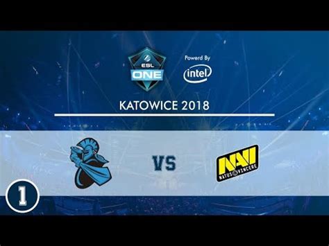 Esl One Katowice Newbee Vs Navi Game Drafting Youtube