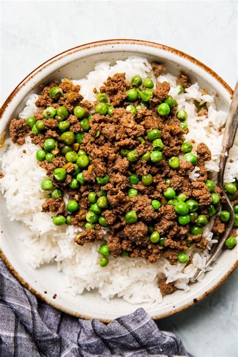 The Modern Proper Gingery Ground Beef Soboro Donburi