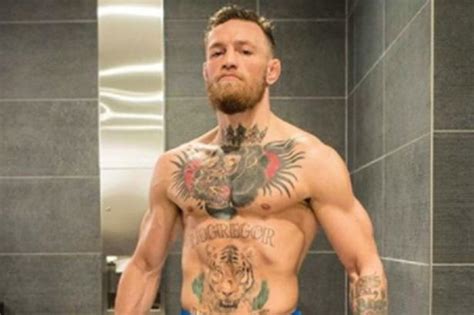 Conor Mcgregor Suffers Wardrobe Malfunction In Tight White Shorts Might As Well Be Naked