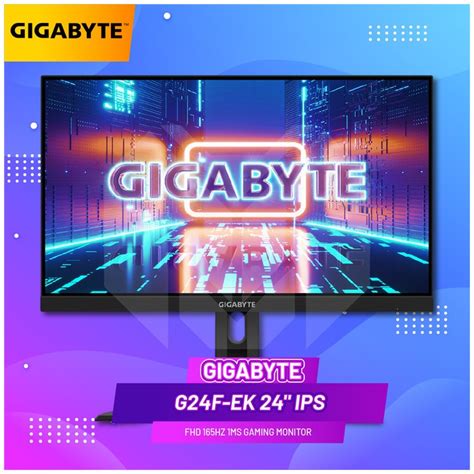 Jual Gigabyte G24F-EK 24" IPS FHD 165Hz 1ms Gaming Monitor | Shopee ...