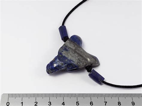 Wolfskopf Anh Nger Aus Lapislazuli Lapis Wolf Schmuck Kaufen Auf