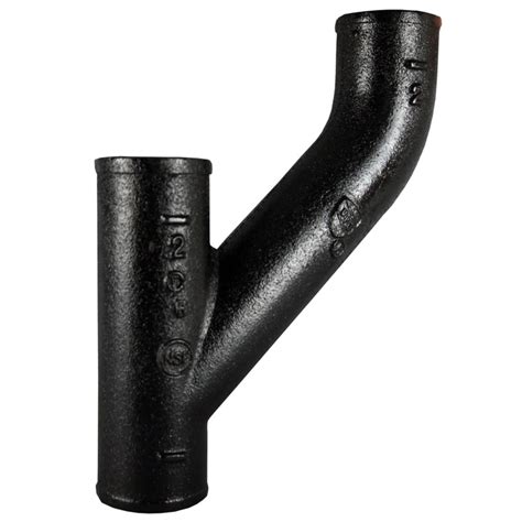 Shop Charlotte Pipe 2 In X 1 1 2 In Dia Bend Cast Iron Fitting At Lowes