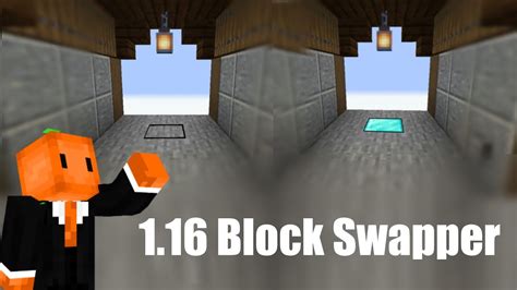 How To Build A BLOCK SWAPPER In Minecraft 1 16 YouTube