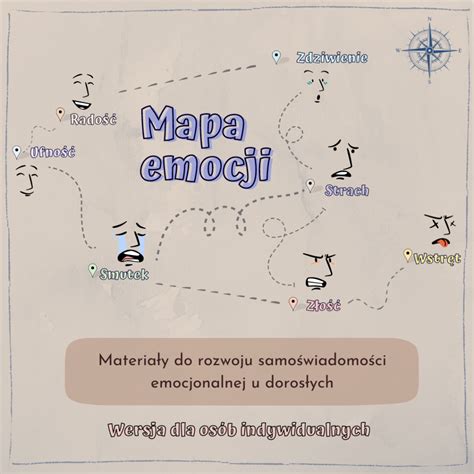 Mapa emocji i karty emocji dla dorosłych Psychologia Codzienności