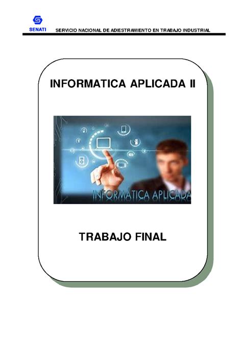 TR TR2 del curso informática INFORMATICA APLICADA II TRABAJO FINAL