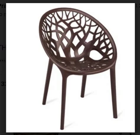 Neelkamal Without Hand Rest Without Arms Crystal Pp Plastic Chair