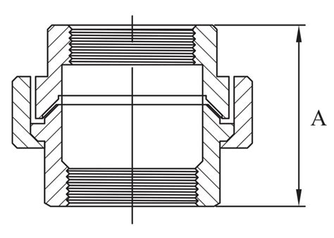 Stainless Steel 316 Union Female Female