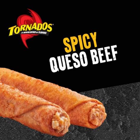 Spicy Queso Beef Tornados®️ 3 Oz Ruiz Foodservice