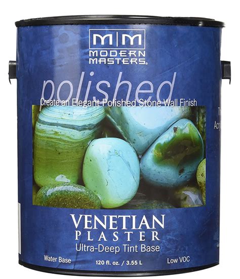 Modern Masters Ultra Deep Tint Base Water Based Venetian Plaster 120 Oz