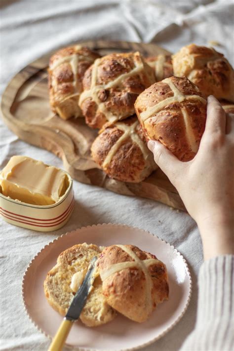 Easy Cheese Marmite Hot Cross Buns Recipe Katie Pix