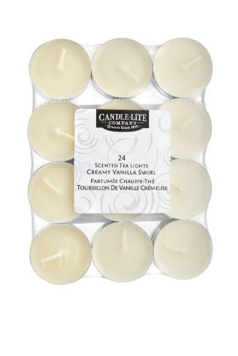 Candle-lite Creamy Vanilla Swirl Scented Tea Lights, 1 - Kroger