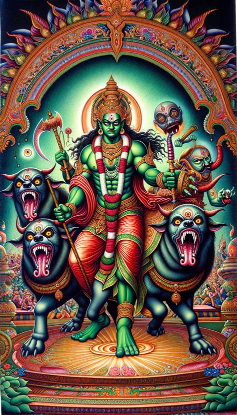 yama el dios de la muerte mitologiaclasicacom