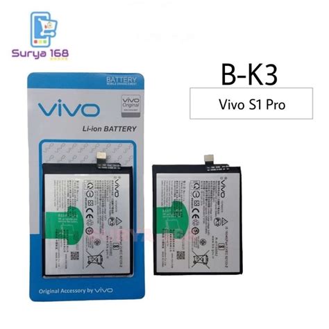 Jual BATTERY BATERAI BATTERE BATRE VIVO S1 PRO B K3 BK3 BK 3 Shopee