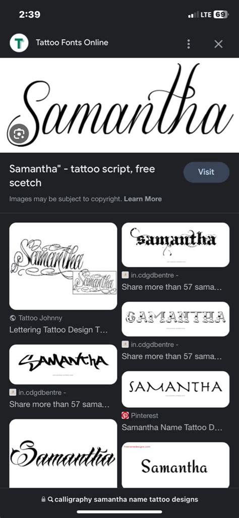 Samantha Name Tattoos Name Tattoo Name Tattoo Designs