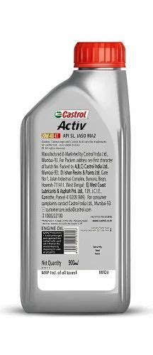 Ml W Castrol Activ T Synthetic Engine Oil Unit Pack Size