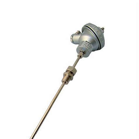 Armored RTD K Type Temperature Sensor Probe With Terminal Head And M16