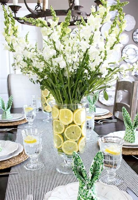 96 Stylish And Inspiring Spring Table Decoration Ideas DigsDigs