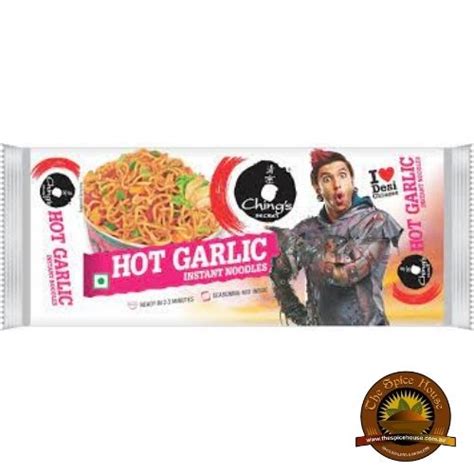 Chings Hot Garlic Noodles 300g The Spice House