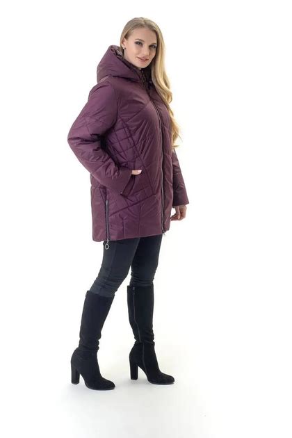 Демісезонна куртка жіноча великого розміру UF-Fashion ЛР - 0120 64 ...
