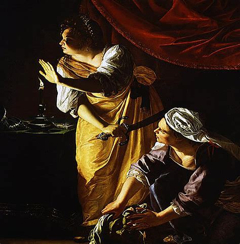 Judith and her Maidservant Painting by Artemisia Gentileschi - Pixels